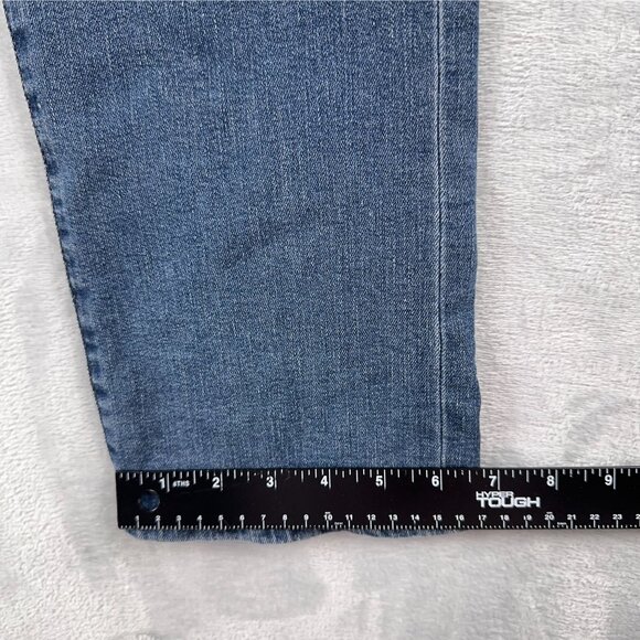 Lee Straight Leg Jeans Mens Size 32X32 Extreme Motion Slim Fit 102018456 Blue - Picture 10 of 12